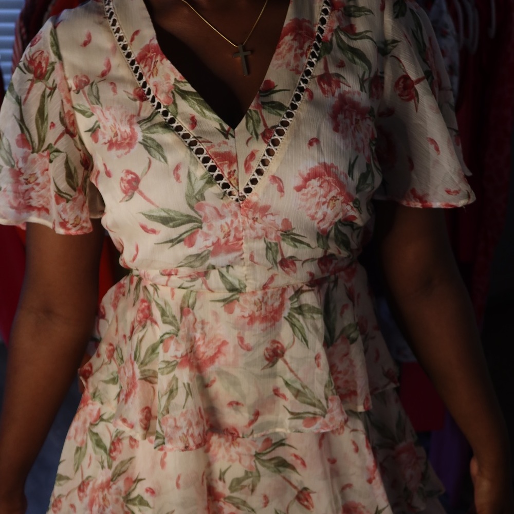 Women’s SugarLips Floral Mini Dress